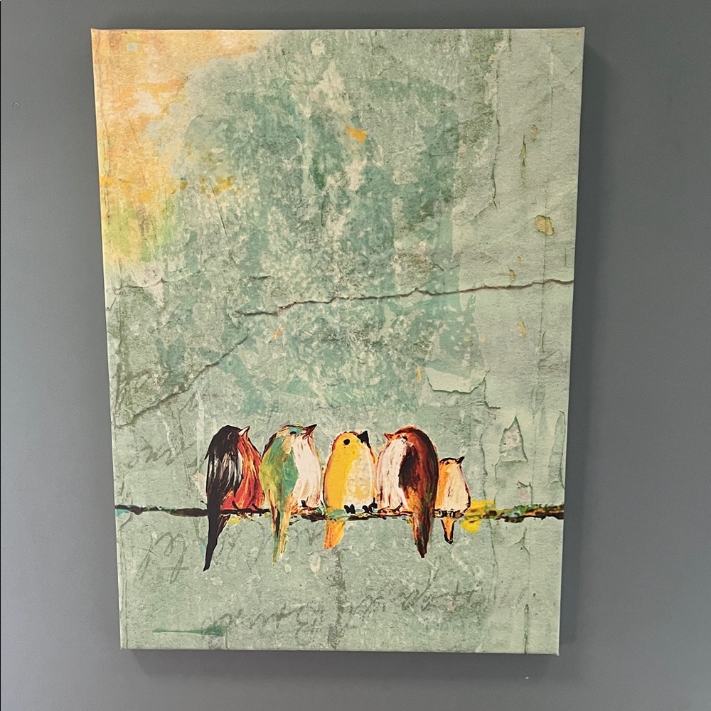 Colorful Bird Canvas Art